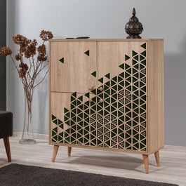 Hanah Home Multilux-121 Armario Multiusos Roble Sonoma